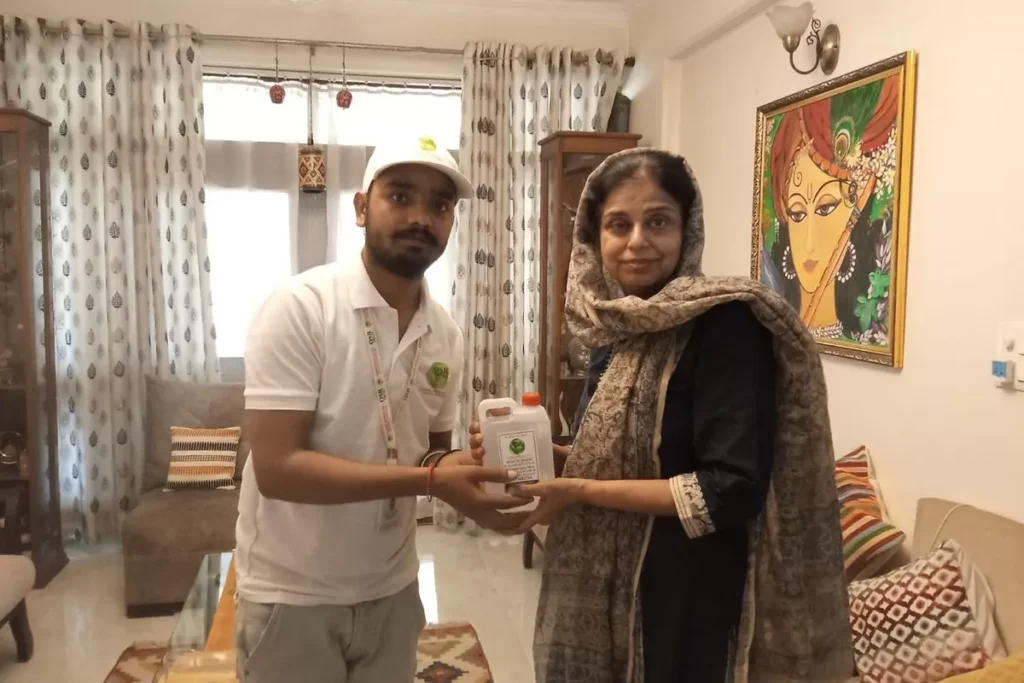 pooja leftover (waste) collection service in gurugram